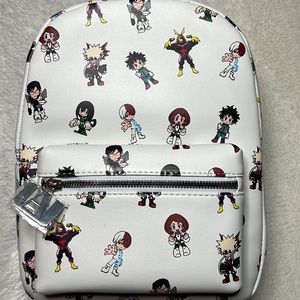My Hero Academia mini backpack.